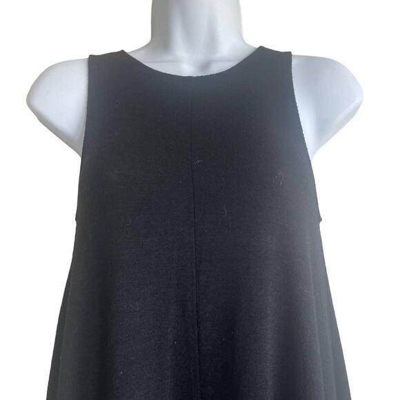 Aritzia Wilfred Free Dress Women XXS Black Flowy Stretch Comfort Beachy Festival - Picture 4 of 9